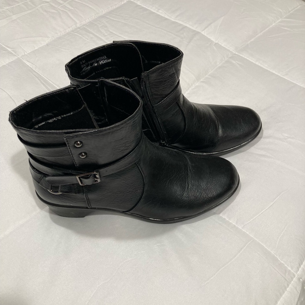Black booties